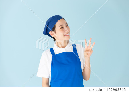 女性 エプロン パート アルバイト 3 女性 エプロン パート アルバイト 3 122908843