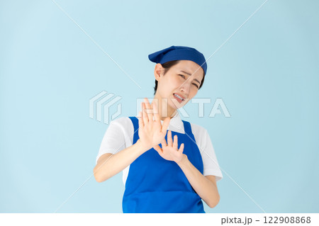 女性　エプロン　パート　アルバイト　お断り 122908868