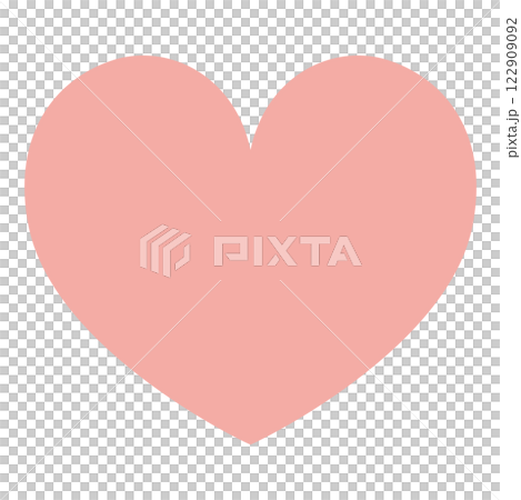 Pink Heart illustration 122909092