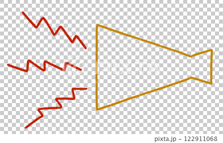 簡單的擴音器圖 122911068