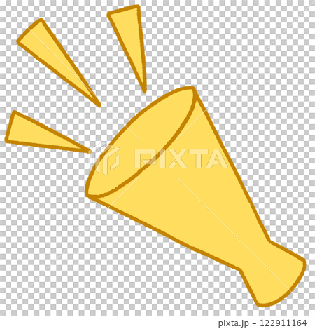 簡單的擴音器圖 122911164