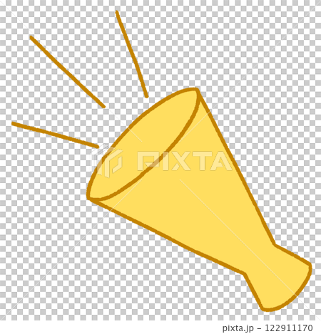Simple megaphone illustration 122911170
