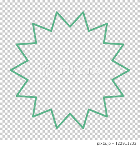 Spiky, jagged, attention-grabbing speech bubble 122911232