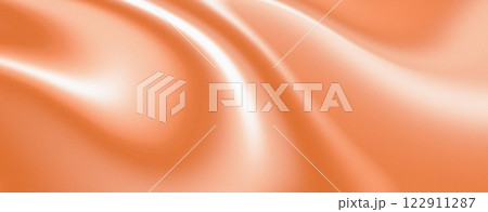 Abstract orange flowing background with grainy texture 122911287