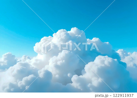blue sky with clouds 122911937