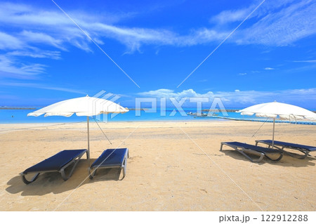 石垣島の美しいビーチ　マエサトビーチ 122912288