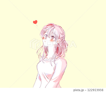 恋する女性 122913938