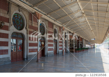 Sirkeci railway station, no people. Istanbul, Turkey Sirkeci railway station, no people. Istanbul, Turkey 122918508