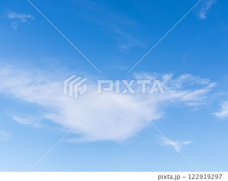 冬の青空と雲58 122919297