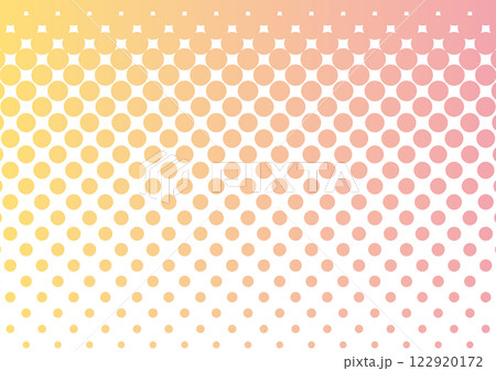 ハーフトーン ピンク 黄色 グラデーション 背景 シンプル ベクター ハーフトーン ピンク 黄色 グラデーション 背景 シンプル ベクター 122920172