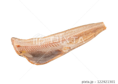 透明背景（png）に縞ホッケの干物 122921301