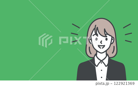 女性・女の子のイラスト素材 122921369