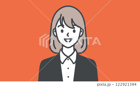 女性・女の子のイラスト素材 女性・女の子のイラスト素材 122921394