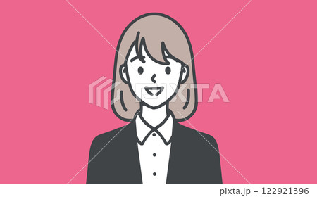 女性・女の子のイラスト素材 122921396