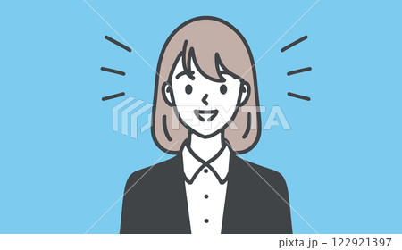 女性・女の子のイラスト素材 122921397