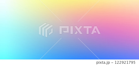 鮮やかなグラデーションの背景素材 122921795