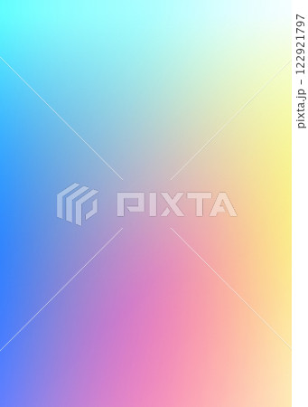 鮮やかなグラデーションの背景素材 122921797