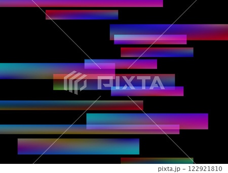 鮮やかなグラデーションの背景素材 鮮やかなグラデーションの背景素材 122921810
