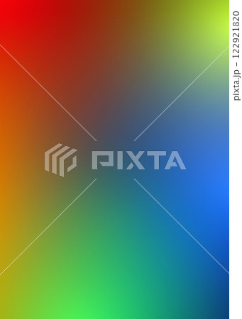鮮やかなグラデーションの背景素材 122921820