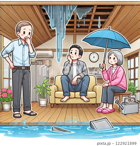 雨漏り 122921899