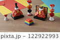 折り紙で作る雛人形 122922993