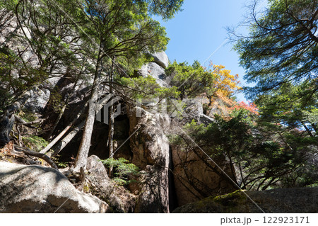 瑞牆山と周辺の景色 瑞牆山と周辺の景色 122923171