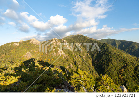 瑞牆山と周辺の景色 瑞牆山と周辺の景色 122923721