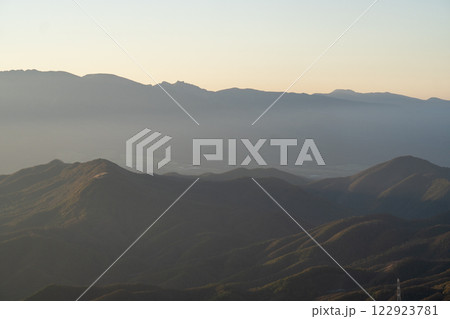 瑞牆山と周辺の景色 瑞牆山と周辺の景色 122923781