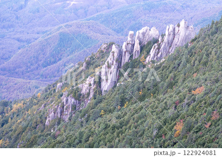 金峰山、鷹見岩と周辺の景色 122924081