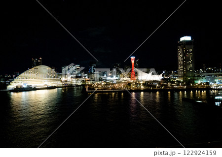 神戸ハーバーランドの夜景 122924159
