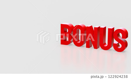 Bonus for Reword for Job or Business concept 3d Rendering. 122924238