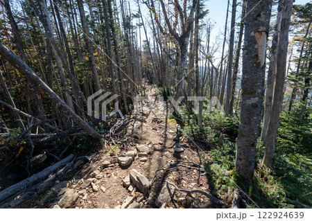 国師ヶ岳、朝日岳と周辺の景色 国師ヶ岳、朝日岳と周辺の景色 122924639