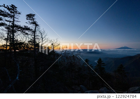 国師ヶ岳、甲武信ヶ岳と周辺の景色 122924784