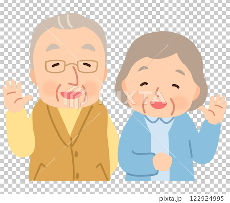 シニア夫婦　高齢者　後期高齢者 122924995