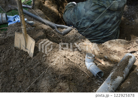 水道工事 122925878