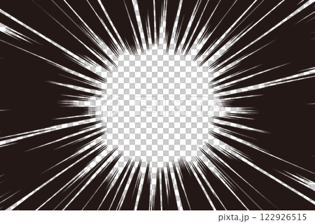 Monochrome concentrated line background material Monochrome concentrated line background material 122926515