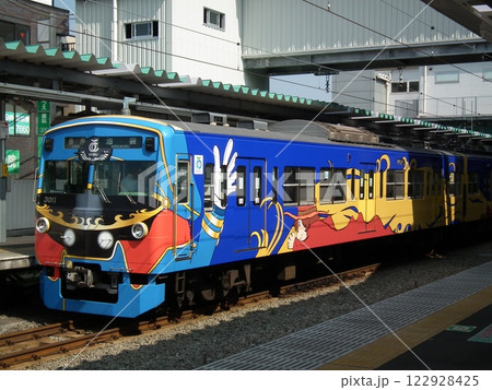 銀河鉄道999デザインの西武3000系 クハ3011 122928425