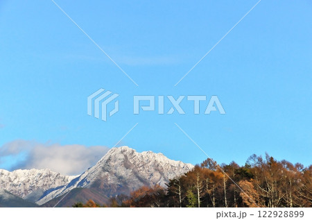 冠雪の八ヶ岳 122928899