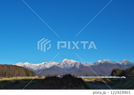 冠雪の八ヶ岳 122928901