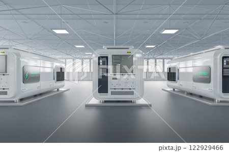Amount of energy storage systems or battery container units in factory 122929466