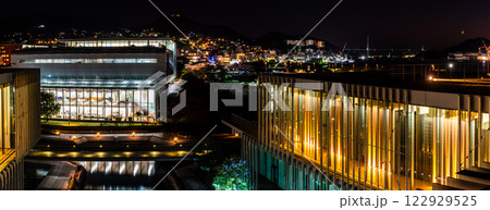 長崎県美術館ライトアップ・イルミネーション　パノラマ　【長崎市】 122929525