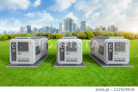Energy storage system or battery container unit for smart city 122929616