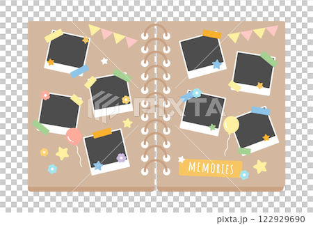 彩色相簿插圖集 122929690