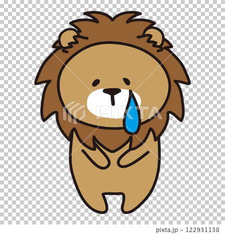 A Lion Crying 122931138