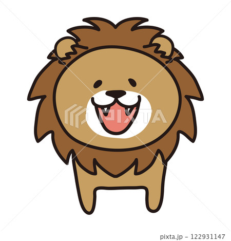 笑顔のライオン 122931147
