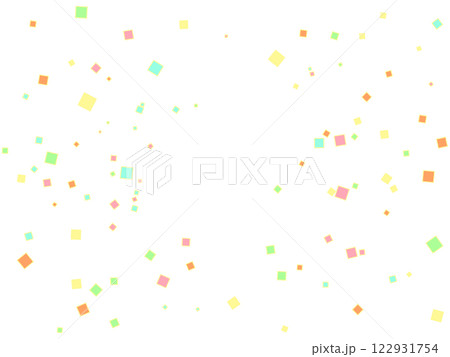 カラフルな紙吹雪の背景素材 パステルカラー PNG 透明 透過 カラフルな紙吹雪の背景素材 パステルカラー PNG 透明 透過 122931754