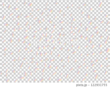 Colorful pastel color confetti background material Cute rainbow colors PNG 122931755