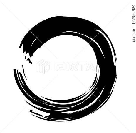 筆文字風まる 122931924