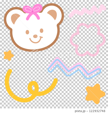 Teddy bear outline illustration for colouring book, animal, zoo, souvenir shop, cartoon, character, sticker, comic, mascot, cute patch, brooch, shirt print, kid doll, toy, fabric print, Chocolate Day 122932748