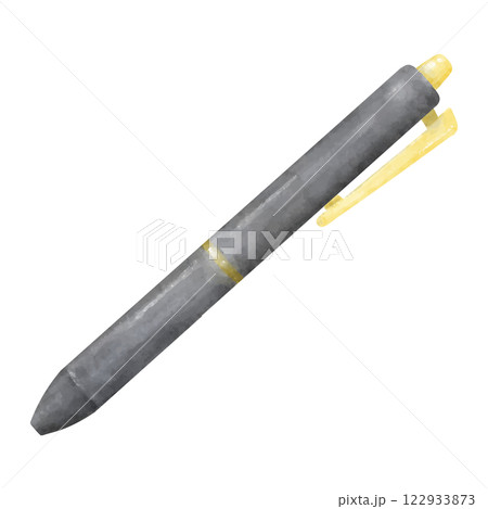 水彩画風の高級感のあるボールペン 122933873